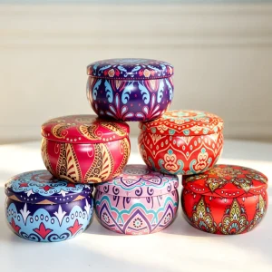 Global Sourcing Scented Tin Candle Bulk Buy Private Label 100% Soy Wax Aroma Candle for Hypermarket Supplies