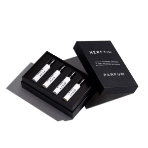 Gold Foil Magnetic Spot UV Custom Logo Gift Box Custom Size Matte Finish for Perfume Discovery Set