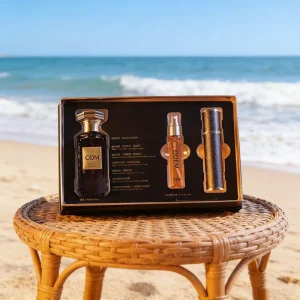 Gourmand Perfume Collection Gift Box Warm Vanilla Amber Scent 12H Long Lasting Low MOQ