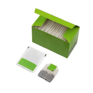 Green Tea Bag Packaging Boxes Custom Printed Cardboard Containers Tea Sachet Storage Boxes Recyclable Tea Boxes