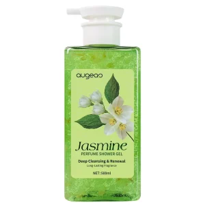 Guangzhou Manufacturer Smooth Skin Daily Use Body Wash Luxury Jasmine Shower Gel