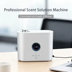 HVAC Commercial Household Waterless Aroma Diffuser 600ml Electric Plastic WiFi