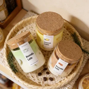 Handmade Coffee Scented Soy Wax Aromatherapy Dessert Style Espresso Eco-friendly Easter Custom Private Label Gift Candle