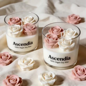 Handmade Eco-Friendly Stress-Relief Aromatherapy Soy Wax Scented Candle Thanksgiving Christmas Home Decor Custom Logo