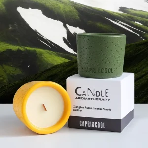 Handmade Pour Iceland Moss Scented Candles Home Use Long lasting Fresh Air Fragrance Decorations Essential Oil Niche High end