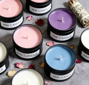 Handmade Soy Wax Aromatherapy Candle Luxury Scented Candle Home Decor Gift Candle Custom Packaging Private Label OEM ODM