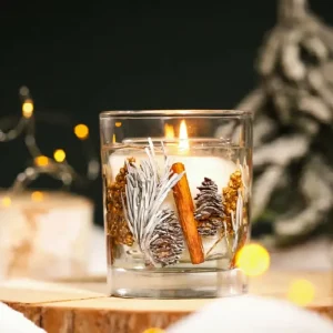 Handmade Soy Wax Scented Candles for Christmas Decoration Bulk Cotton Wick Christmas Gift