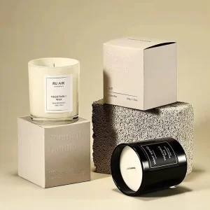 Handmade Soy Wax Skin Musk Candle Delicate Aromatherapy Scent Long lasting Natural Home Fragrance Holiday Home Decoration