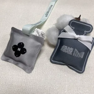 Hanging Sachet Car Air Fragrance Custom Aromatic Sachet for Drawer and Closet with Ribbon