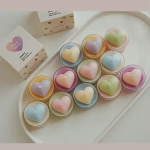 Heart Shape Wedding Favor Soy Wax Tea Light Candles for Wedding Door Gifts
