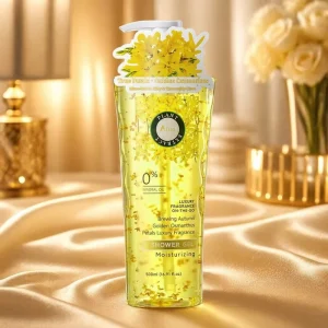 Herbal Nourishing Moisturizing Shower Gel Niacinamide Organic Lightening Brightening Soft Floral Body Wash