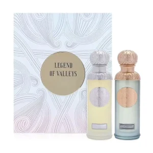 High Quality 90ML X 2pcs Gissah Perfume Gift Set for Women & Men Long Lasting Liquid Eau De Parfum Floral Spicy Fruity Woody