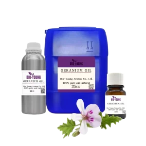 High Quality Bulk 100% Pure Geranium Essential Oil Long Lasting Concentrated Natural Food Grade Tobacco Flavor Plant