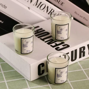 High Quality Color Valentine’s Day Fragrance Scented Candles 50g Natural Handmade Aromatherapy Soy Wax Candles