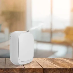 High Quality Commercial Smart Wall Mounted Waterless Essential Oil Battery Aroma Diffuser Machine for Home Hotel