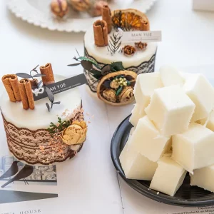 High Quality Eco-Friendly Creative 100% Natural Soy Wax Blocks for Making Container Candle Pillar Candle and Wax Melts