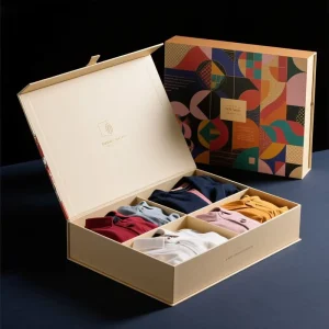 High Quality Eco Friendly Custom Foldable Magnetic Gift Box for Cosmetics Jewelry Perfume Apparel Packaging