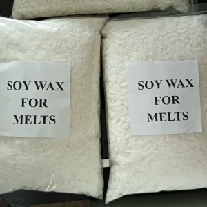 High Quality Eco Friendly Soy Wax Flakes for Wax Melts and Candle Making Direct From Factory
