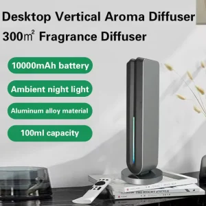 High-Quality Electric Aroma Diffuser Vertical 120ml Essential Oil Diffuser for Hotel Home Commercial Use