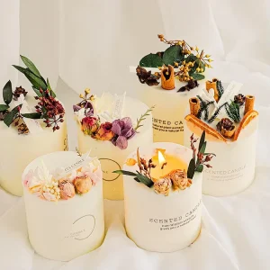 High Quality Handmade Luxurious Stress Relief Aromatherapy Scented Romantic Gift Set Non Toxic Natural Relaxing Fragrance