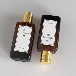 High Quality Luxury Glass Perfume Bottle 100ml Atomizer Perfume Spray Bottle Square Thick Bottom Empty Perfume Bottle
