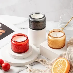 High Quality Luxury Private Label Soy Wax Aromatherapy Scented Candles Gift Set Handmade Environment Friendly for Christmas New