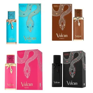 High Quality Perfumes Arabes Originales Vulcan Feu Unisex Eau De Parfum Cedar Amber Men’s and Women’s Perfumes