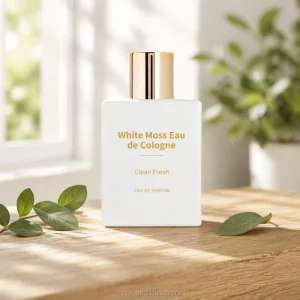 High Quality White Musk Eau De Cologne Custom Logo Unisex Long Lasting Neutral Perfume