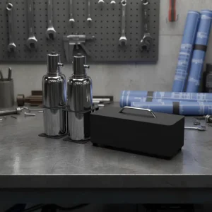 High Volume 1000ml*2 Electric Metal Aromatherapy Machine Waterless Remote Control for Central AC <48dB Quiet