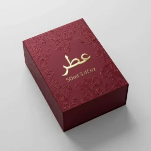 High end Custom Perfume Packaging Box Certified Luxury Gold Embossed 50ml Paper Box for Fragrance Gift Set OEM