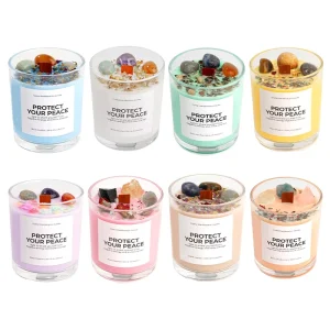 High end Rose Lavender Fragrance Soy Wax Scented Candle As a Souvenir Cup Shaped Aromatherapy Candle