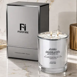 High grade Scented Candles Smokeless Wedding Luxury Scented Candles Glass Smokeless Soy Wax Scented Candles Gift Set