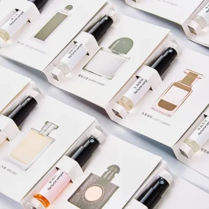 High quality 3ml Perfume Samples Q version Cards Unisex Long lasting Light Fragrance Portable Gifts