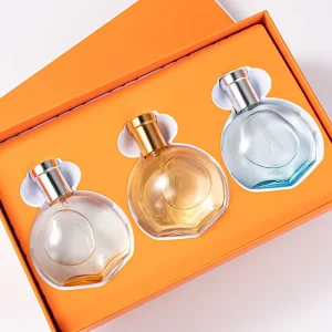 High quality Long lasting Orange Star Sky Women’s Perfume Three piece Set 50ml*3 Gift Box