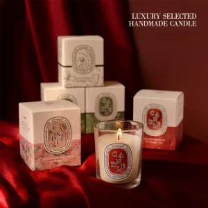 High quality Oil Painting style Scented Candles Elegant and Practical Scented Candles Perfect for Table Decorations