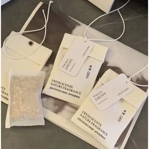 Hilton Gardenia Osmanthus English Freesia Sachet Bags Aromatic Pouches Home Decor Wardrobe Car Fragrance
