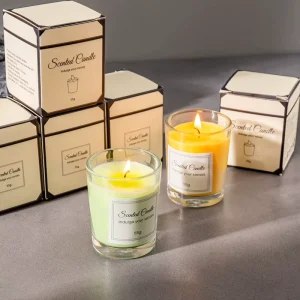 Home Decor Fragrance Mini Long Lasting Eco friendly Modern Soy Wax Scented Candles Handmade Smokeless Aroma Christmas Birthdays