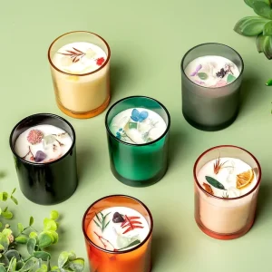 Home Decor Long-Lasting Fragrance Handmade Scented Candles Customizable Label Luxury Vintage Scented Candle