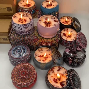 Home Decor Luxury Home Decor Scented Candles Scented Candles Essential Oil Soybean Wax Aromatherapy Candle