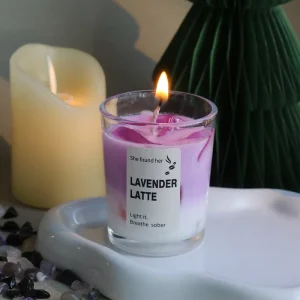 Home Decoration Series Aromatherapy Candle Creative Birthday Gift Iced Coffee Matcha Latte Shaped Candle