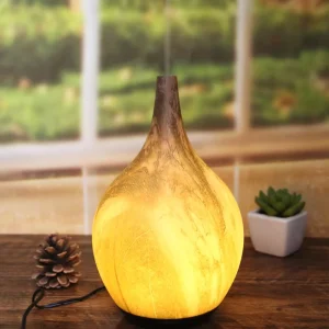 Home Electric Aroma Diffuser Lamp 120ml Portable Oil Humidifier Diffuser with Marble Design