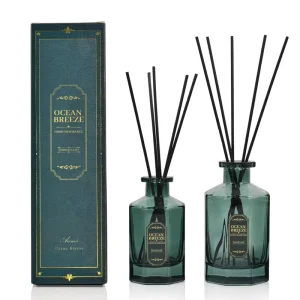 Home Fragrance 100ml 200ml Aroma Reed Diffuser Bottle with Box and Sticks