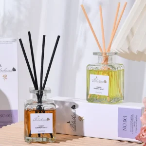 Home Fragrance 50ML Fireless Dry Flower Decorative Reed Stick Air Freshener Flower Scented Reed Diffuser