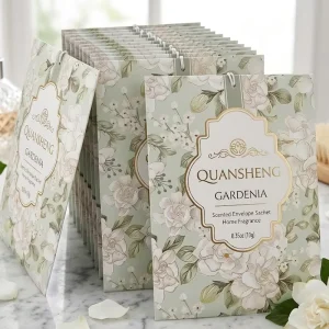 Home Fragrance Gift Set Custom Car Air Freshener Bags Fresh Linen Scented Sachets for Drawer