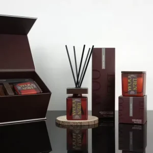 Home Fragrance Scented Candle and Reed Diffuser Gift Set with Custom Label, CE Certified, for Home and Hotel