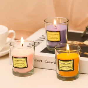 Home Fragrance Soy Wax Aromatherapy Candles Handmade Environment Friendly Customized Scents for Thanksgiving Christmas Wedding
