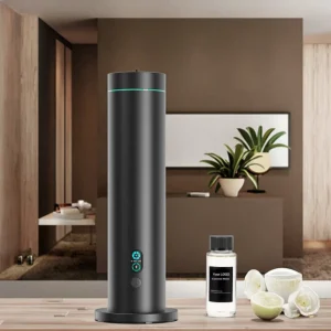 Home Fragrance System Waterless Diffusion Aroma Machine with LED Mood Light and Timer Function