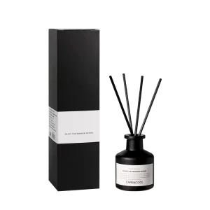 Home Fragrance White Label Frosted Matte Black Reed Diffuser 50 Ml