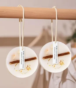Home Hanging Type Organic Botanical Dried Flower Scented Wax Sachet Air Freshener Wax Melts Wax Tablets