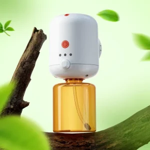 Home Luxury Electric Nebulizer Aroma Diffuser Machine Custom APP Control Wall Plug-in Waterless Essential Oil Scent